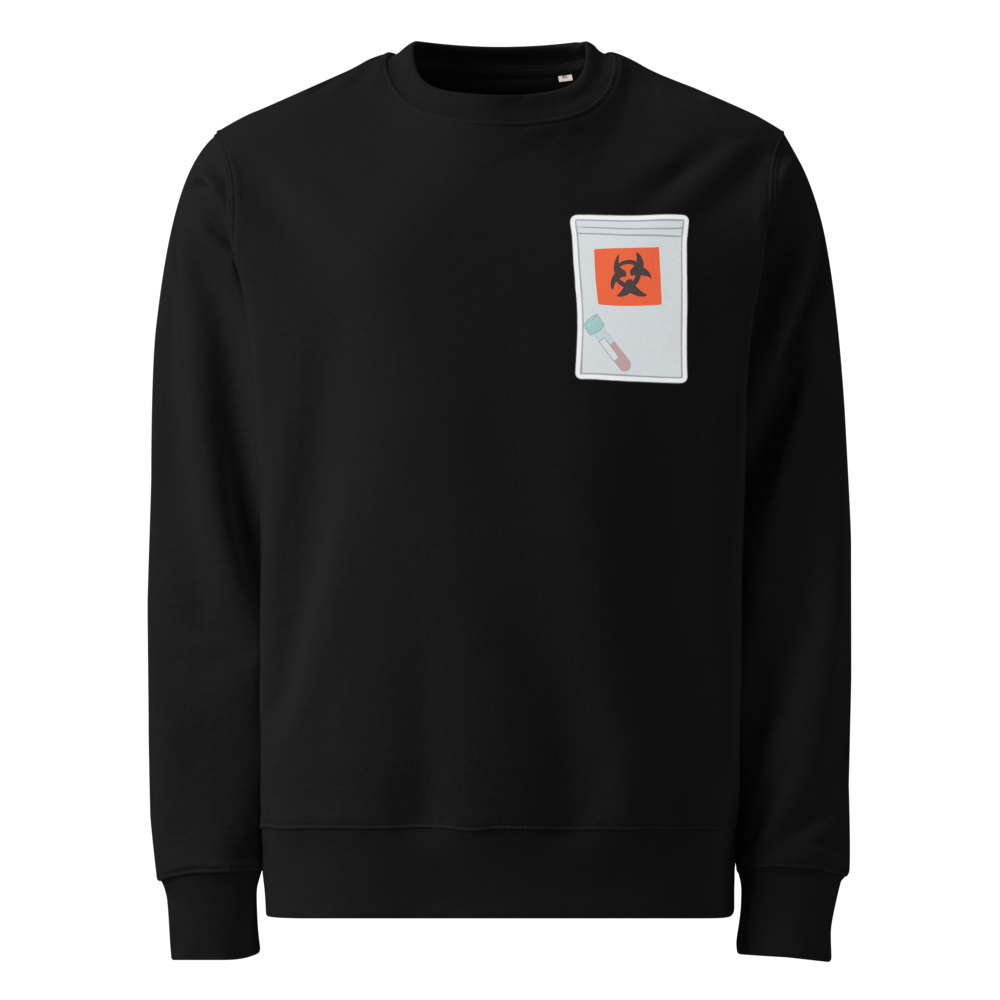 Sweatshirt for all - Blood Specimen in Biohazard Bag