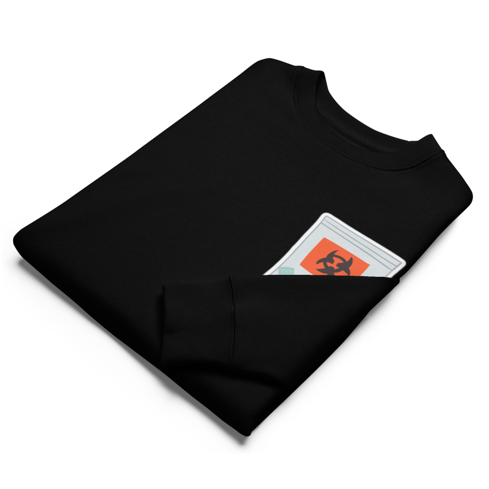 Sweatshirt for all - Blood Specimen in Biohazard Bag
