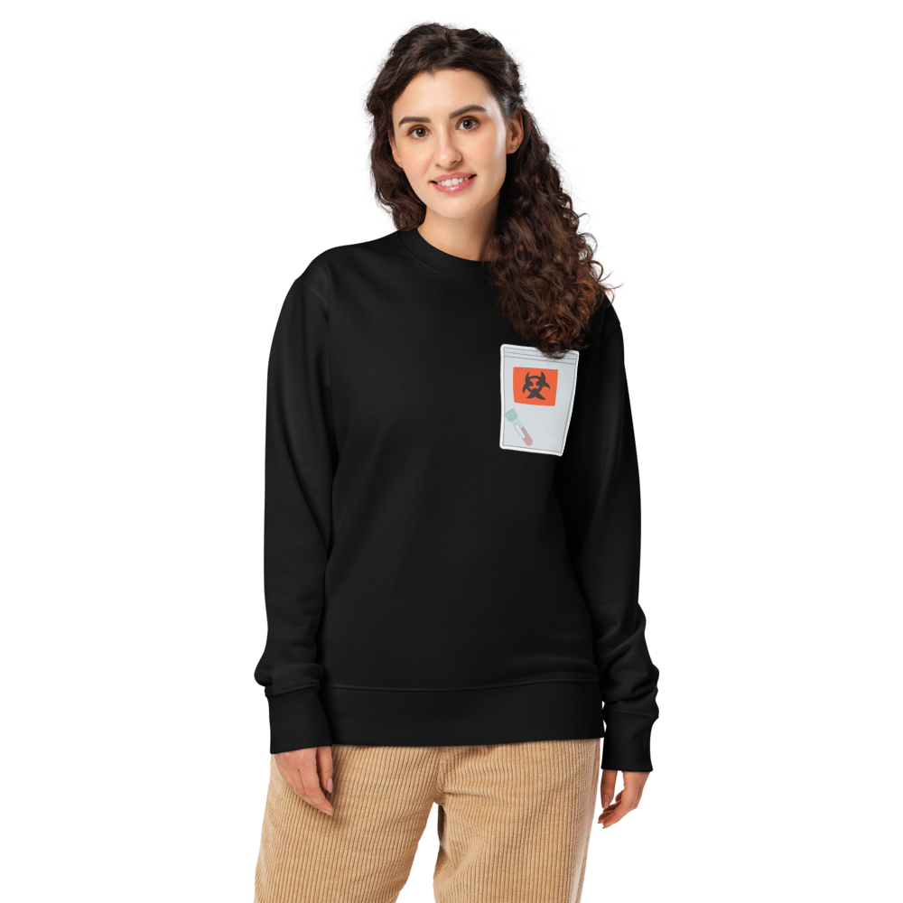 Sweatshirt for all - Blood Specimen in Biohazard Bag